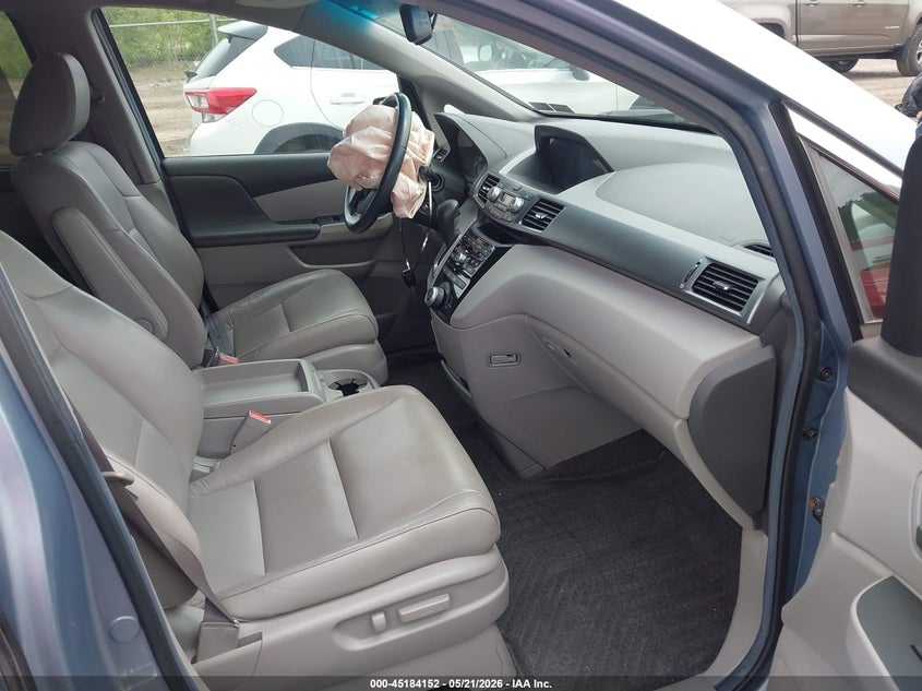 2012 Honda Odyssey 3.5 Ex-L Blue Lot 111045184152 Vin 5FNRL5H62CB058976
