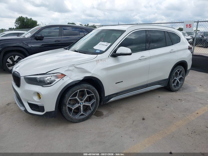 Vin: wbxhu7c32j5h42593, lot: 45681880, bmw x1 sdrive28i 20182