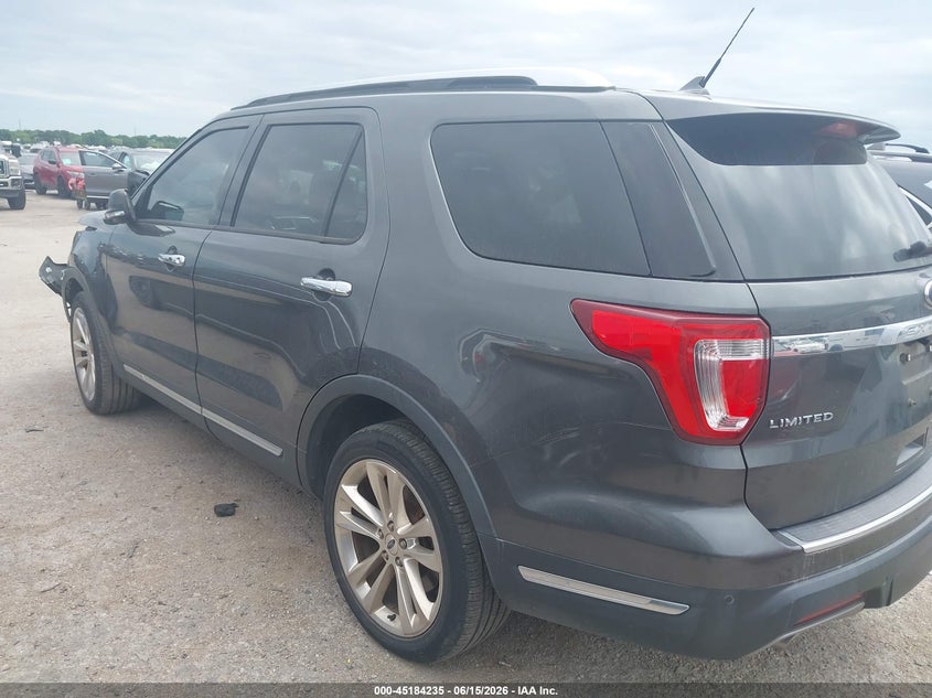 Vin: 1fm5k8f83kga27839, lot: 45681947, ford explorer limited 20193