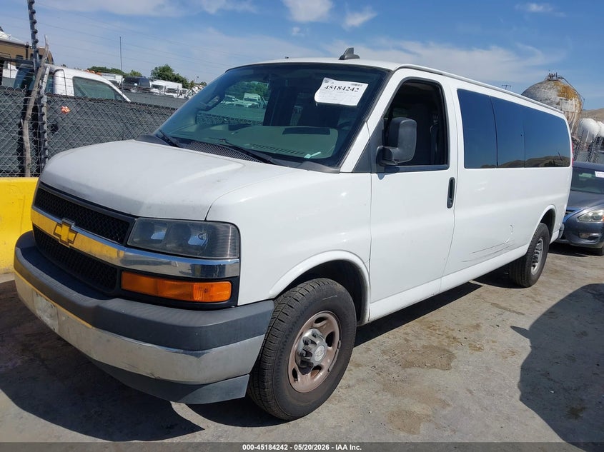 Vin: 1gazgpfg3h1332383, lot: 45681954, chevrolet express 3500 lt 20172
