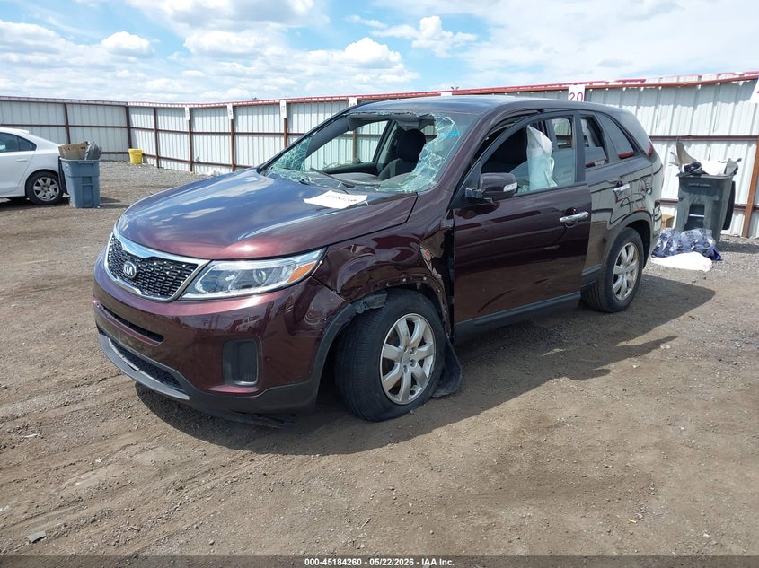 2014 Kia Sorento Lx 5XYKT3A64EG452037 photo 1