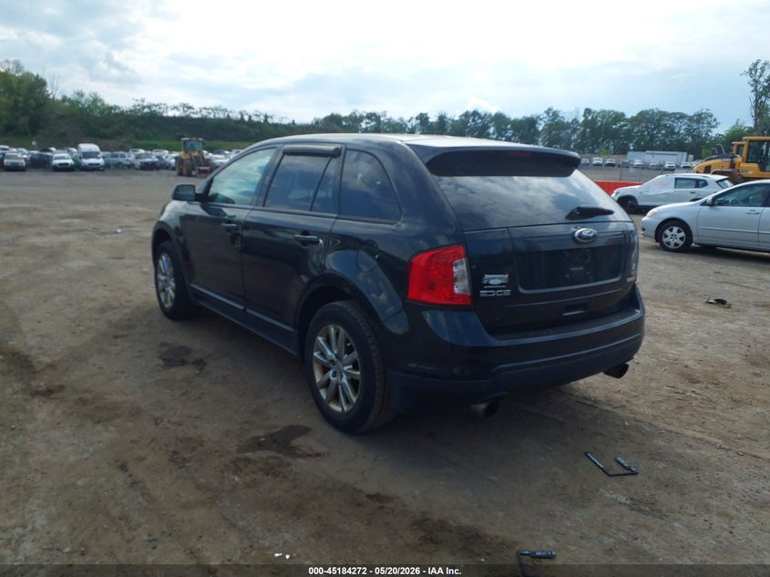2012 Ford Edge 2.0 Sel black Lot 111045184272 Vin 2FMDK3J98CBA51948