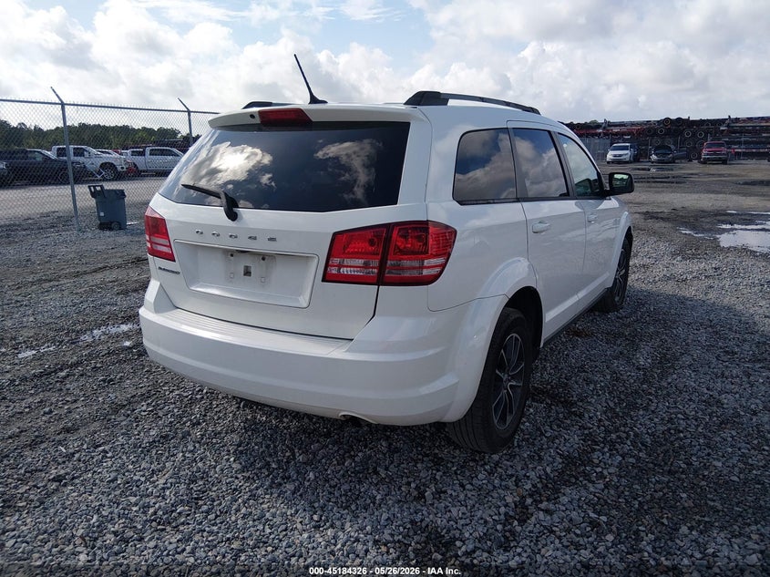 Vin: 3c4pdcab8jt428312, lot: 45682038, dodge journey se 20184