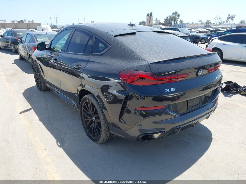Vin: 5ux33ex0xs9z71284, lot: 45682105, bmw x6 xdrive40i 20253