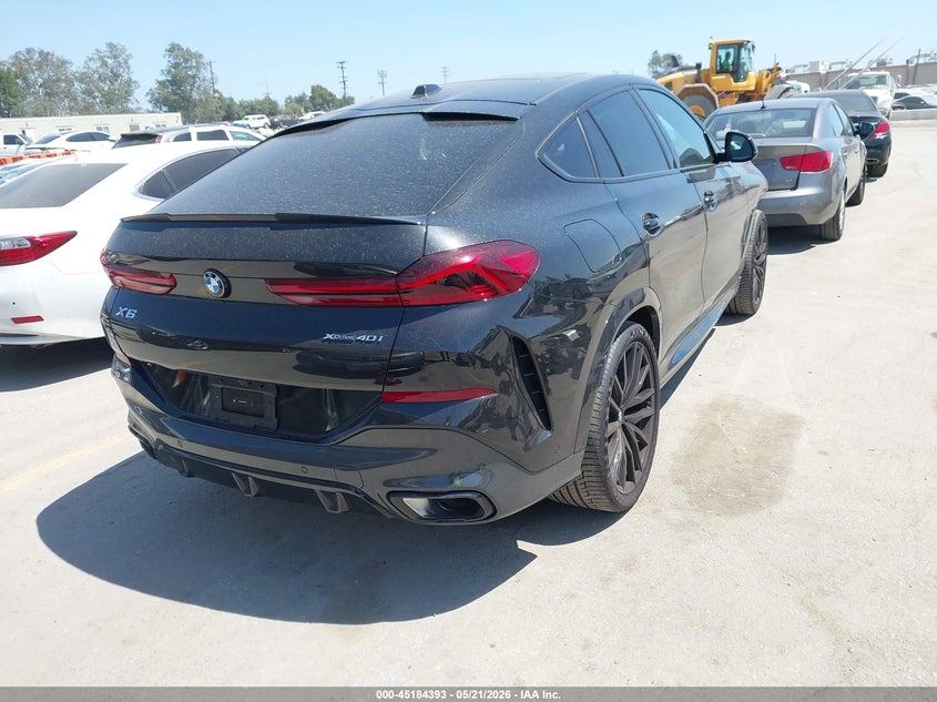 Vin: 5ux33ex0xs9z71284, lot: 45682105, bmw x6 xdrive40i 20254
