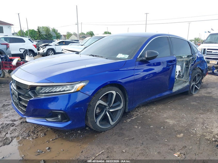 2021 Honda Accord Sport 1HGCV1F3XMA075215 photo 1