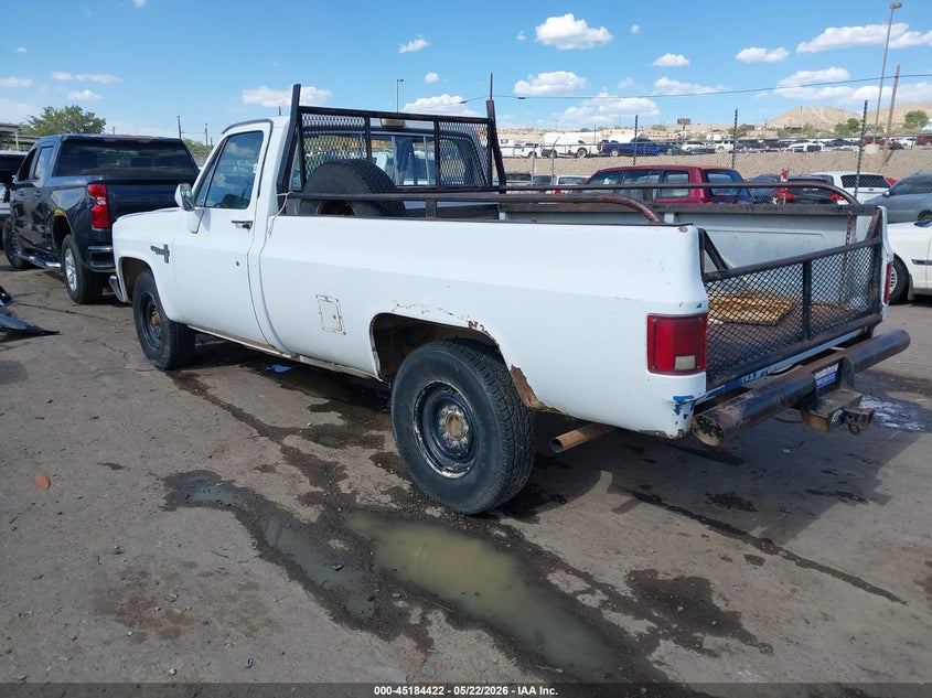1985 CHEVROLET C20 auction photo 3