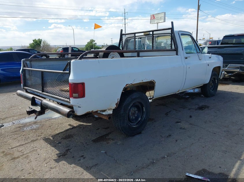 1985 CHEVROLET C20 auction photo 4