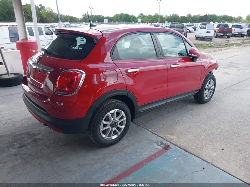 Vin: zfbcfxab6jp660642, lot: 45682135, fiat 500x pop fwd 20184