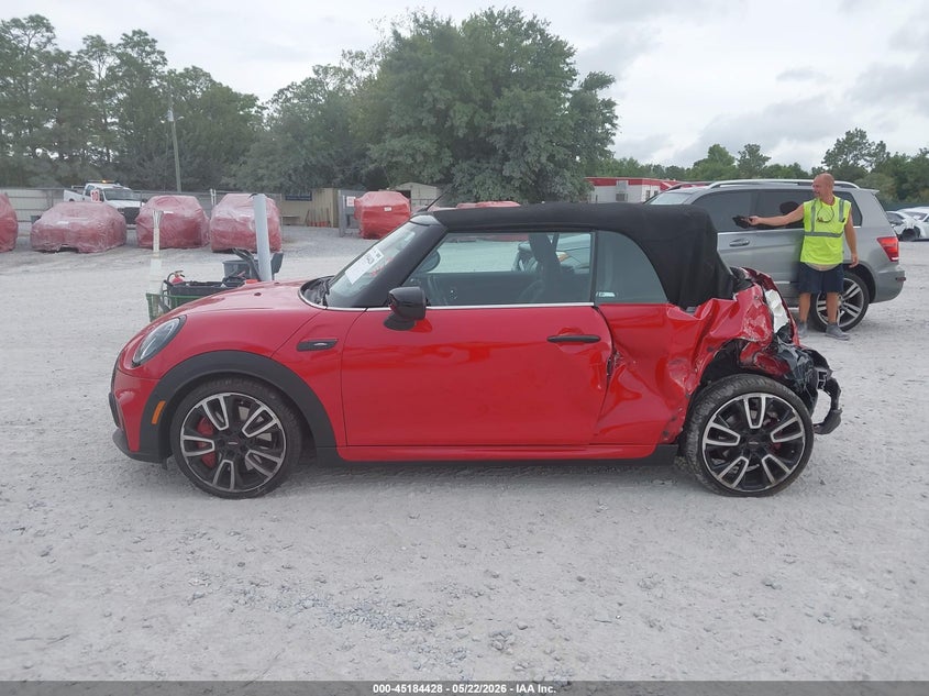 2024 Mini Convertible John Cooper Works VIN: WMW63DL0XR3S24938 Lot: 45184428
