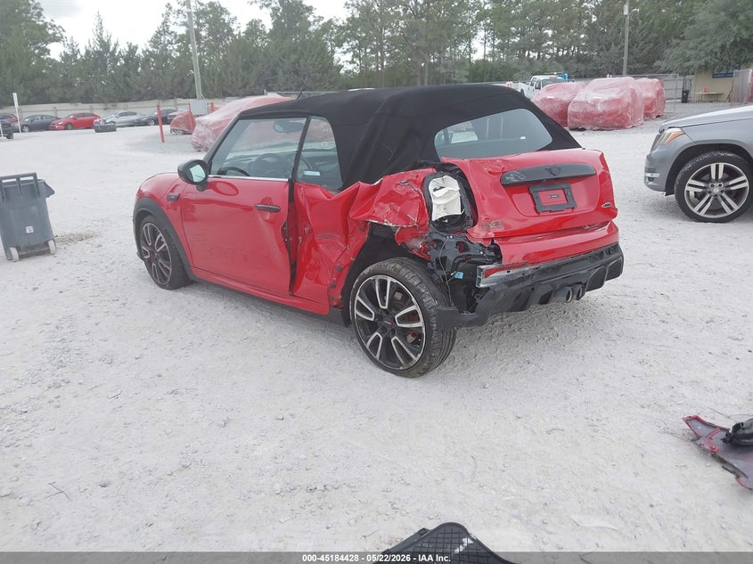 Vin: wmw63dl0xr3s24938, lot: 45682140, mini convertible john cooper works 20243