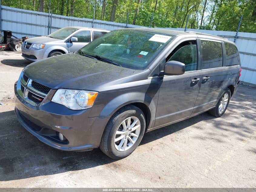 Vin: 2c4rdgcg0jr268325, lot: 45682180, dodge grand caravan sxt 20182