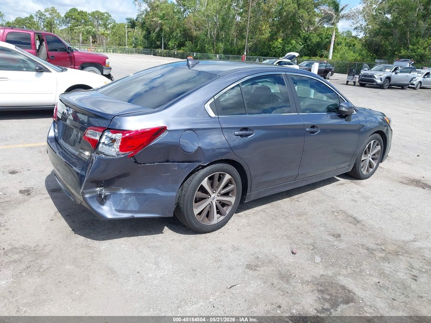 Vin: 4s3bnan6xh3010039, lot: 45682217, subaru legacy 2.5i limited 20174