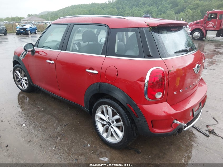 Vin: wmwzc3c56ewp25532, lot: 45682287, mini countryman cooper s 20143