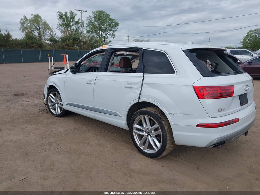 Vin: wa1vaaf73jd039019, lot: 45682367, audi q7 3.0t premium 20183
