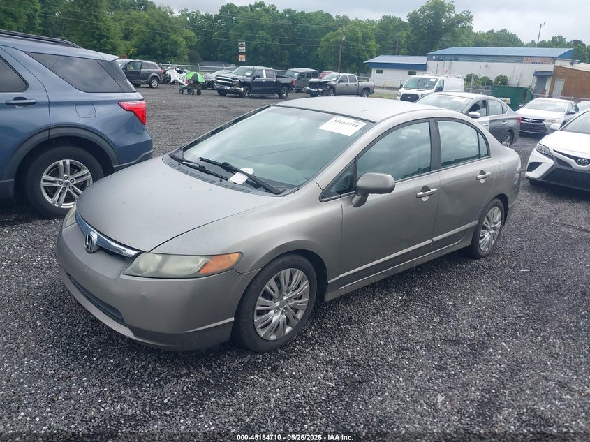 2008 Honda Civic Lx 1HGFA15558L001593 photo 1