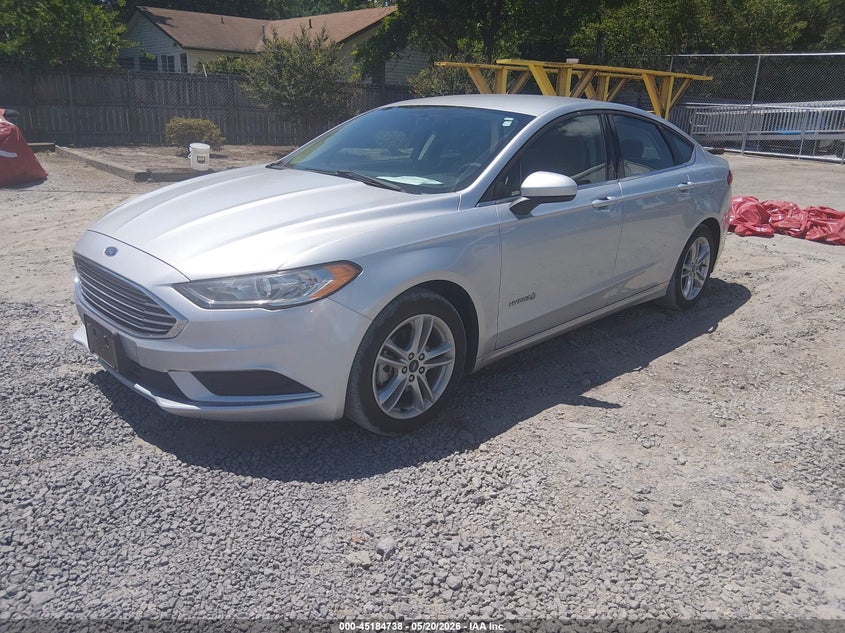 2018 Ford Fusion Hybrid S 3FA6P0UUXJR141975 photo 1