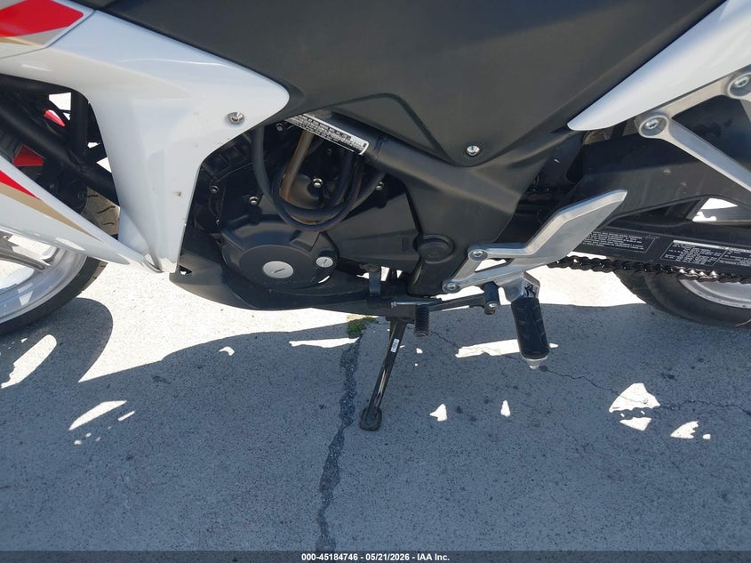 2012 Honda Cbr250 R VIN: MLHMC4101C5200565 Lot: 45184746
