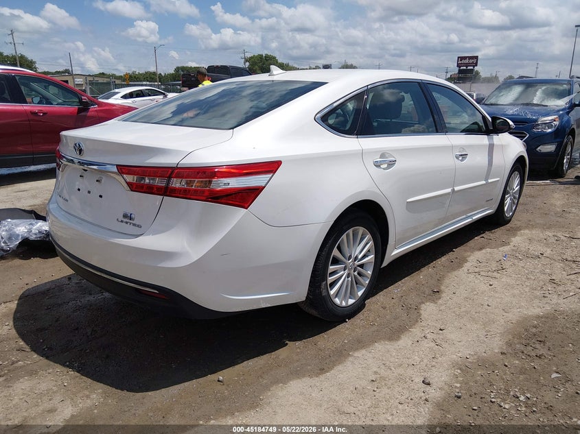 2015 TOYOTA AVALON HYBRID auction photo 4