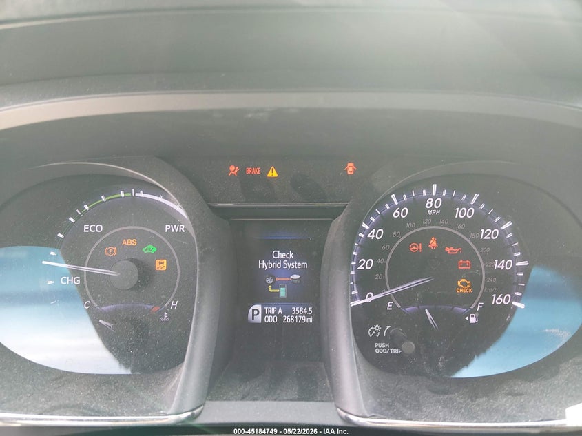 2015 TOYOTA AVALON HYBRID auction photo 7