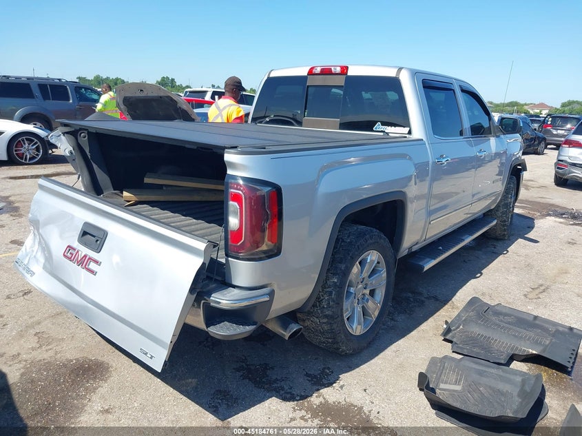 Vin: 3gtu2nec3jg390651, lot: 45682473, gmc sierra 1500 slt 20184
