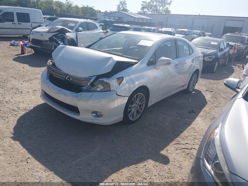 Vin: jthbb1ba3a2020780, lot: 45682485, lexus hs 250h premium 20102
