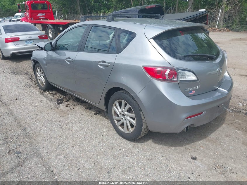 Vin: jm1bl1lp0d1744423, lot: 45682504, mazda mazda3 i touring 20133