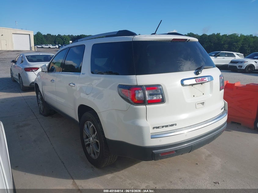 Vin: 1gkkvrkd7fj270316, lot: 45682526, gmc acadia slt-1 20153