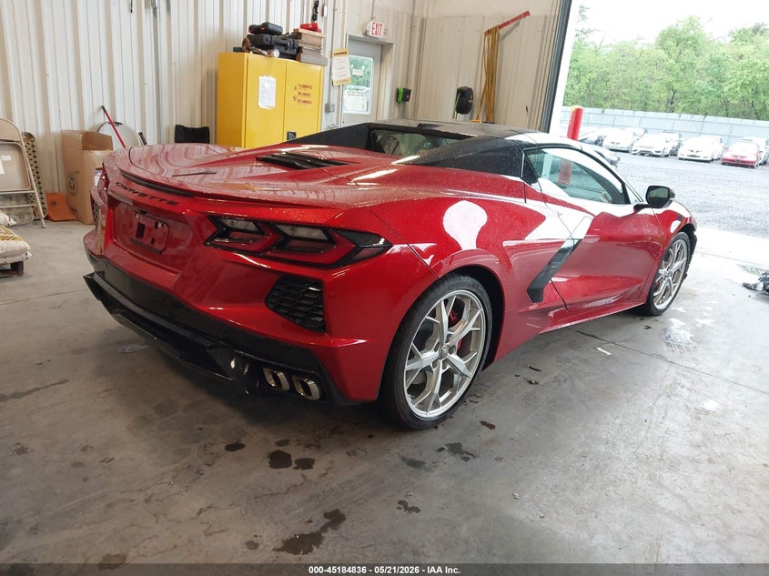 Vin: 1g1yc3d46n5103516, lot: 45682548, chevrolet corvette stingray rwd  3lt 20224