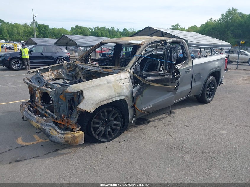Vin: 1gtr9ced3mz305911, lot: 45682579, gmc sierra 1500 4wd  standard box elevation 20212