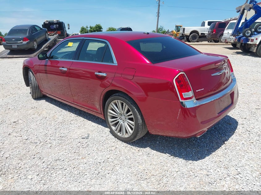 Vin: 2c3ca5cg3bh529946, lot: 45682580, chrysler 300 limited 20113