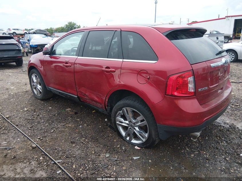 Vin: 2fmdk4kc5dbc57777, lot: 45682593, ford edge limited 20133