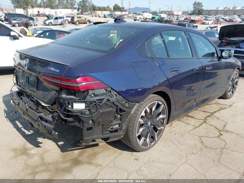 Vin: wby43fk03rcp34943, lot: 45682638, bmw i5 m60 20244