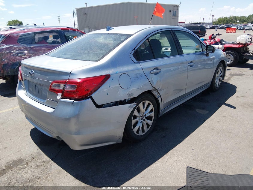 Vin: 4s3bnbf61g3005542, lot: 45682644, subaru legacy 2.5i premium 20164