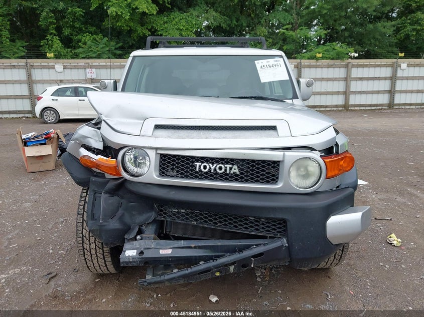 2007 Toyota Fj Cruiser VIN: JTEZU11F570014342 Lot: 45184951