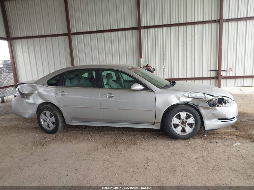 2009 CHEVROLET IMPALA SEDAN 3.5L V-6 VVT, 211HP