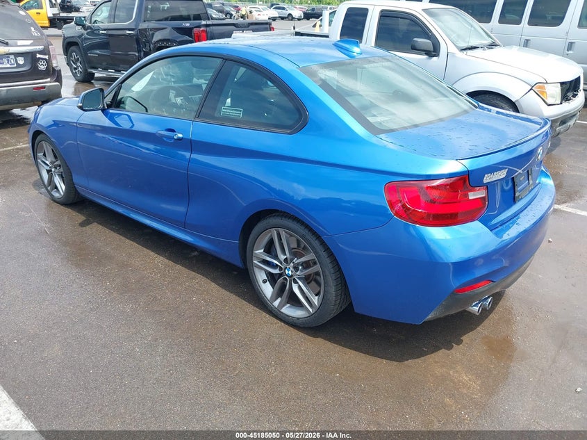 Vin: wba1f5c52fv257189, lot: 45682762, bmw 228i 20153