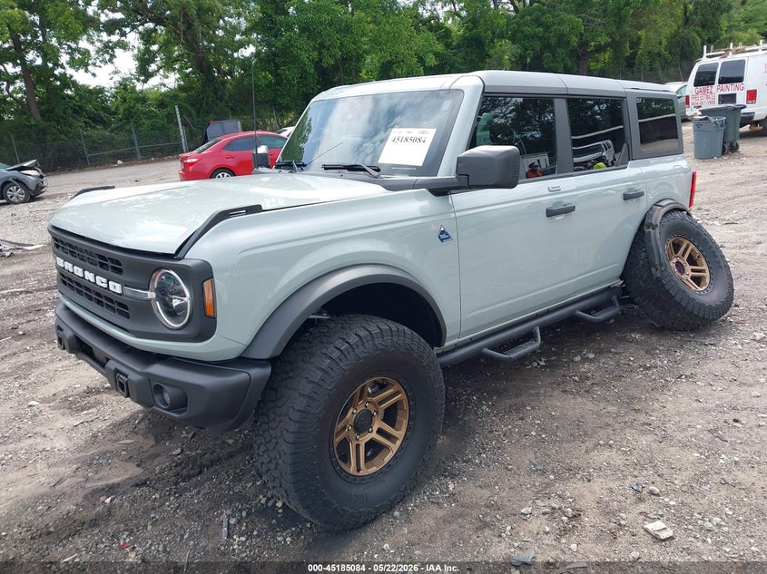 Vin: 1fmee5bpxnlb12532, lot: 45682796, ford bronco black diamond 20222