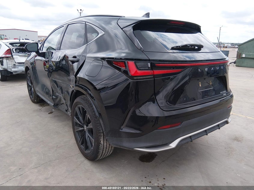 Vin: jtjkgcez8n2007946, lot: 45682833, lexus nx 350 f sport handling 20223