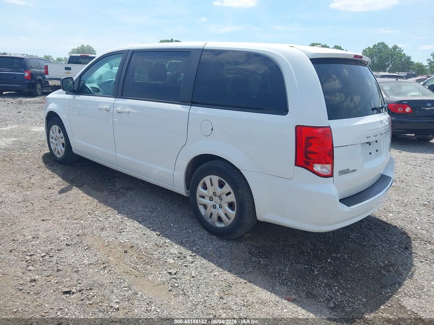 Vin: 2c4rdgbg0jr296563, lot: 45682894, dodge grand caravan se 20183