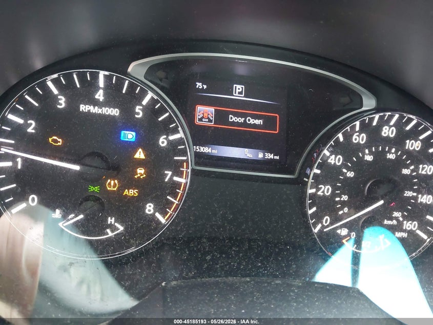 2016 NISSAN ALTIMA SEDAN 2.5L I-4 DOHC, VVT, 182HP