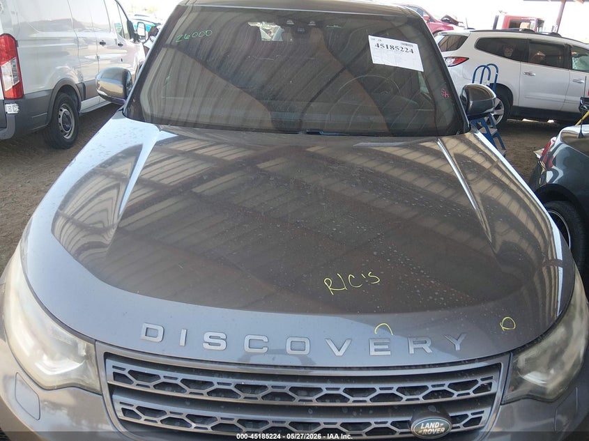 2017 Land Rover Discovery Hse VIN: SALRRBBK9HA036789 Lot: 45185224