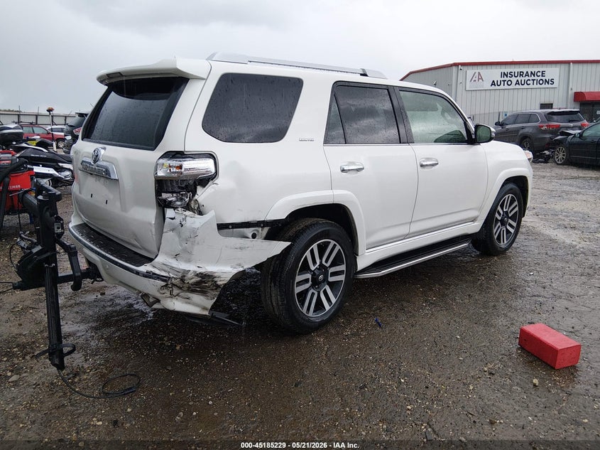 Vin: jtezu5jr9j5182206, lot: 45682941, toyota 4runner limited 20184