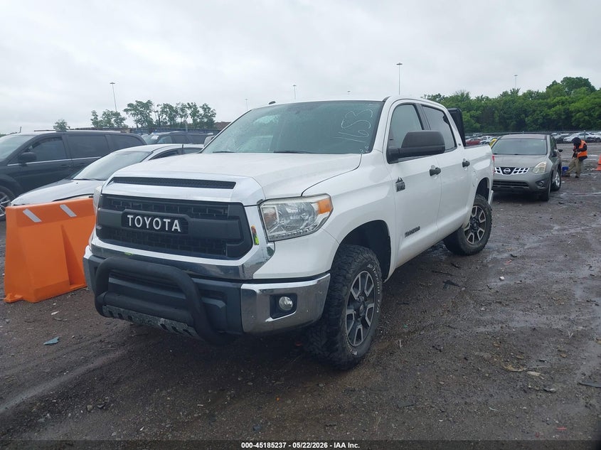2014 Toyota Tundra Sr5 5.7l V8 5TFDW5F15EX401653 photo 1