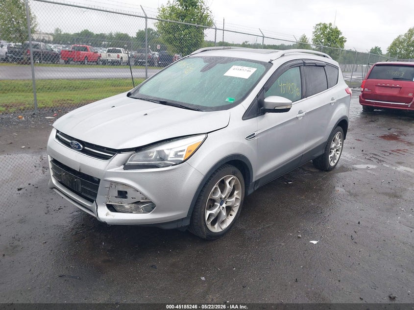 Vin: 1fmcu9j9xdua72174, lot: 45682958, ford escape titanium 20132