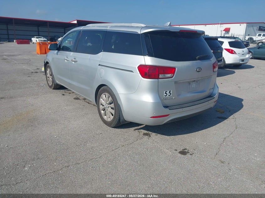 Vin: kndmc5c10f6052146, lot: 45682959, kia sedona ex 20153