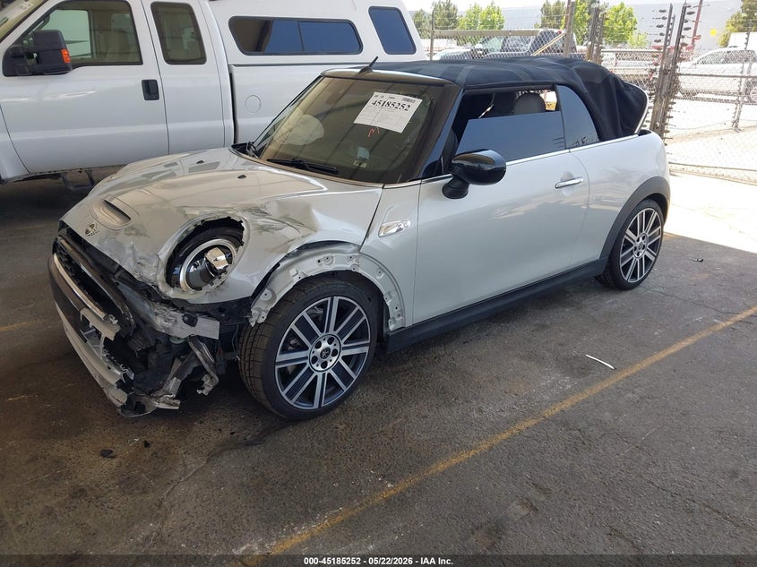 Vin: wmwwj5c07l3l70717, lot: 45682964, mini convertible cooper s 20202