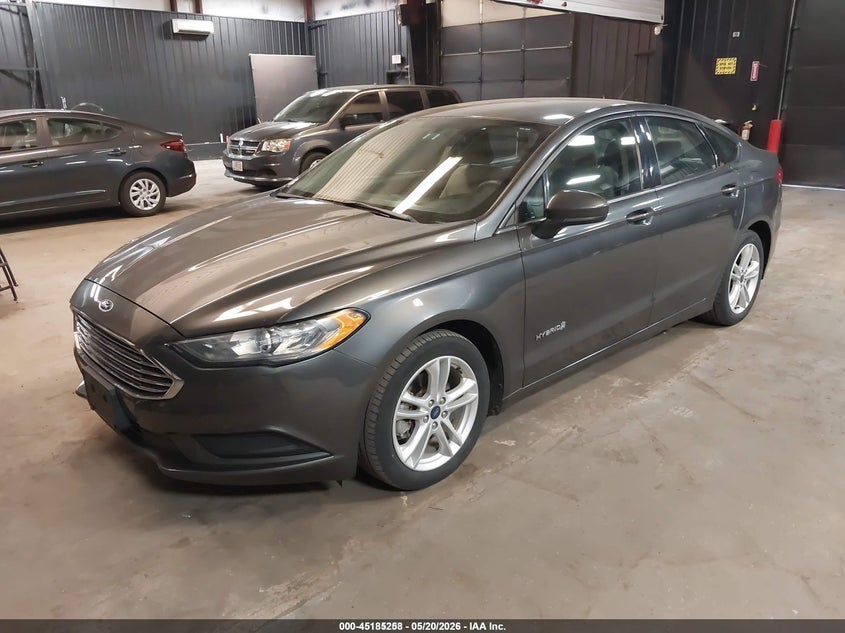Vin: 3fa6p0uu7jr282020, lot: 45682970, ford fusion hybrid s 20182
