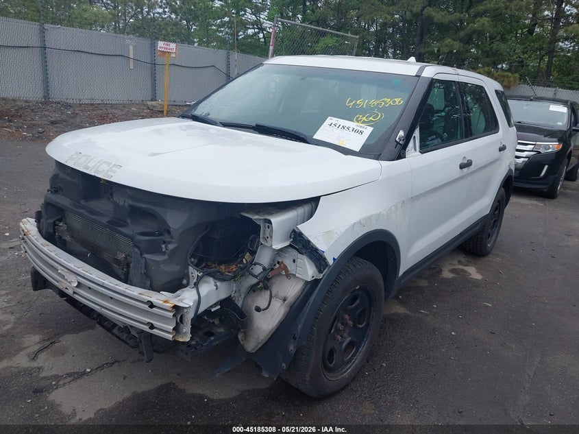Vin: 1fm5k8ar0dgc63724, lot: 45683020, ford utility police interceptor 20132