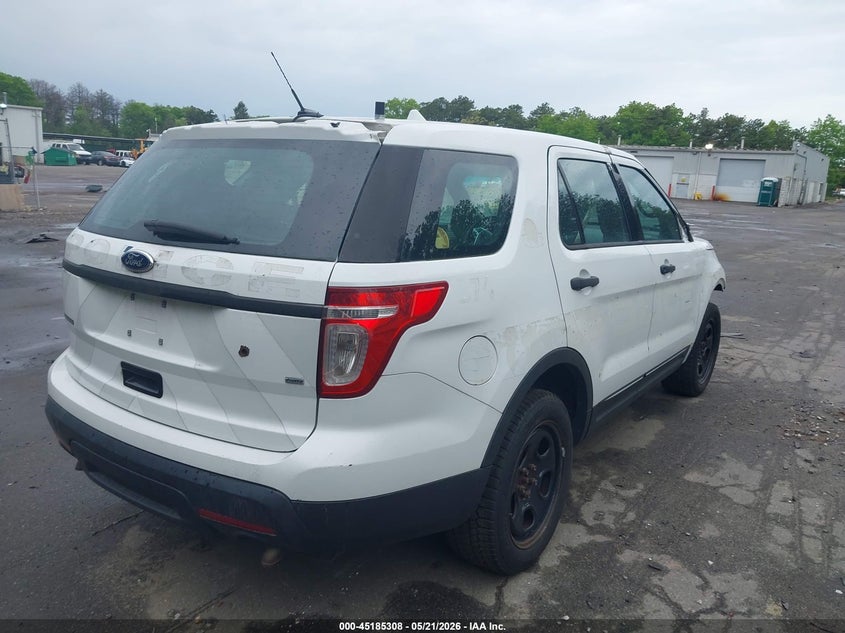 Vin: 1fm5k8ar0dgc63724, lot: 45683020, ford utility police interceptor 20134
